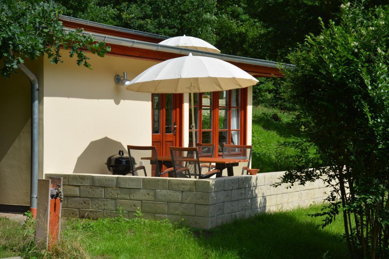 Bungalows Am Waldessaum Bei Hohenzieritz Exterior foto