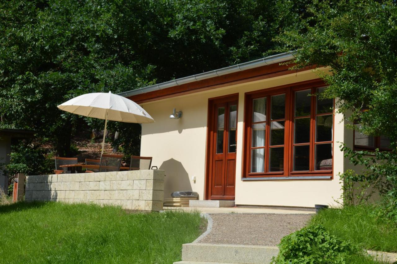 Bungalows Am Waldessaum Bei Hohenzieritz Exterior foto